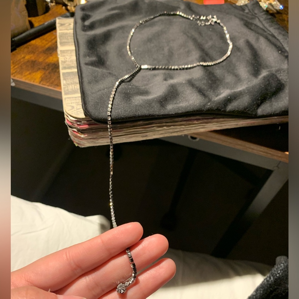 3/$30 Unique long jewelled necklace